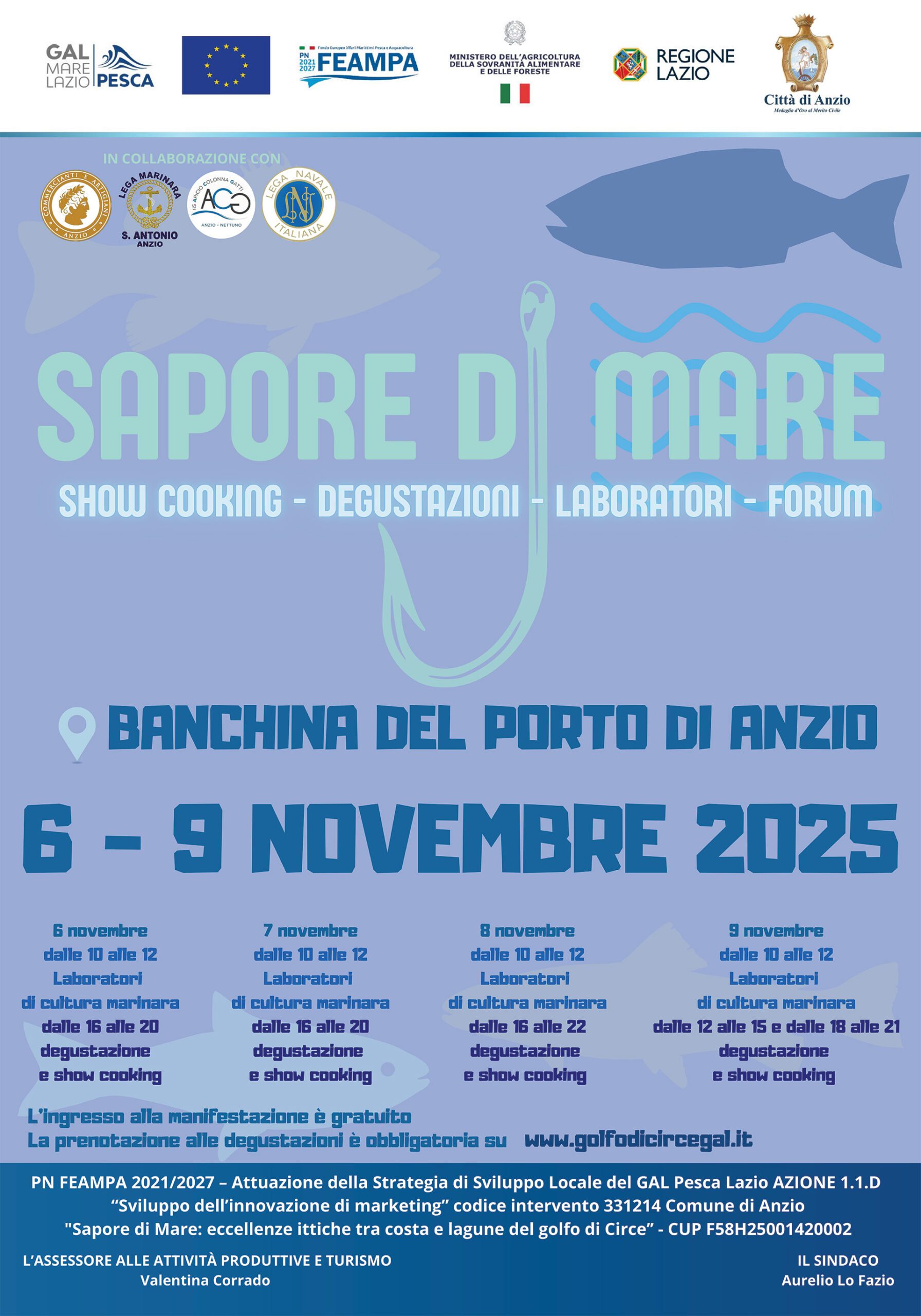 Sapore di Mare - Eccellenze Ittiche tra costa e lagune del Golfo di Circe