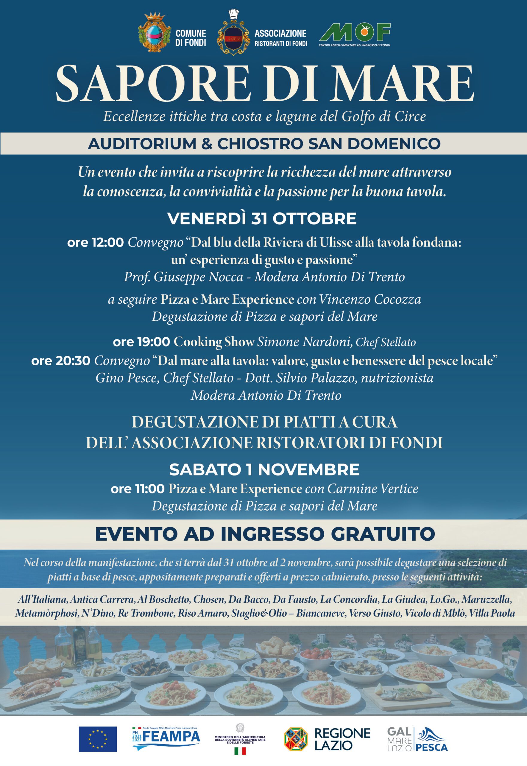 Sapore di Mare - Eventi, Forum, Degustazioni e Special Guest Sapore di Mare - Eventi, Forum, Degustazioni e Special Guest