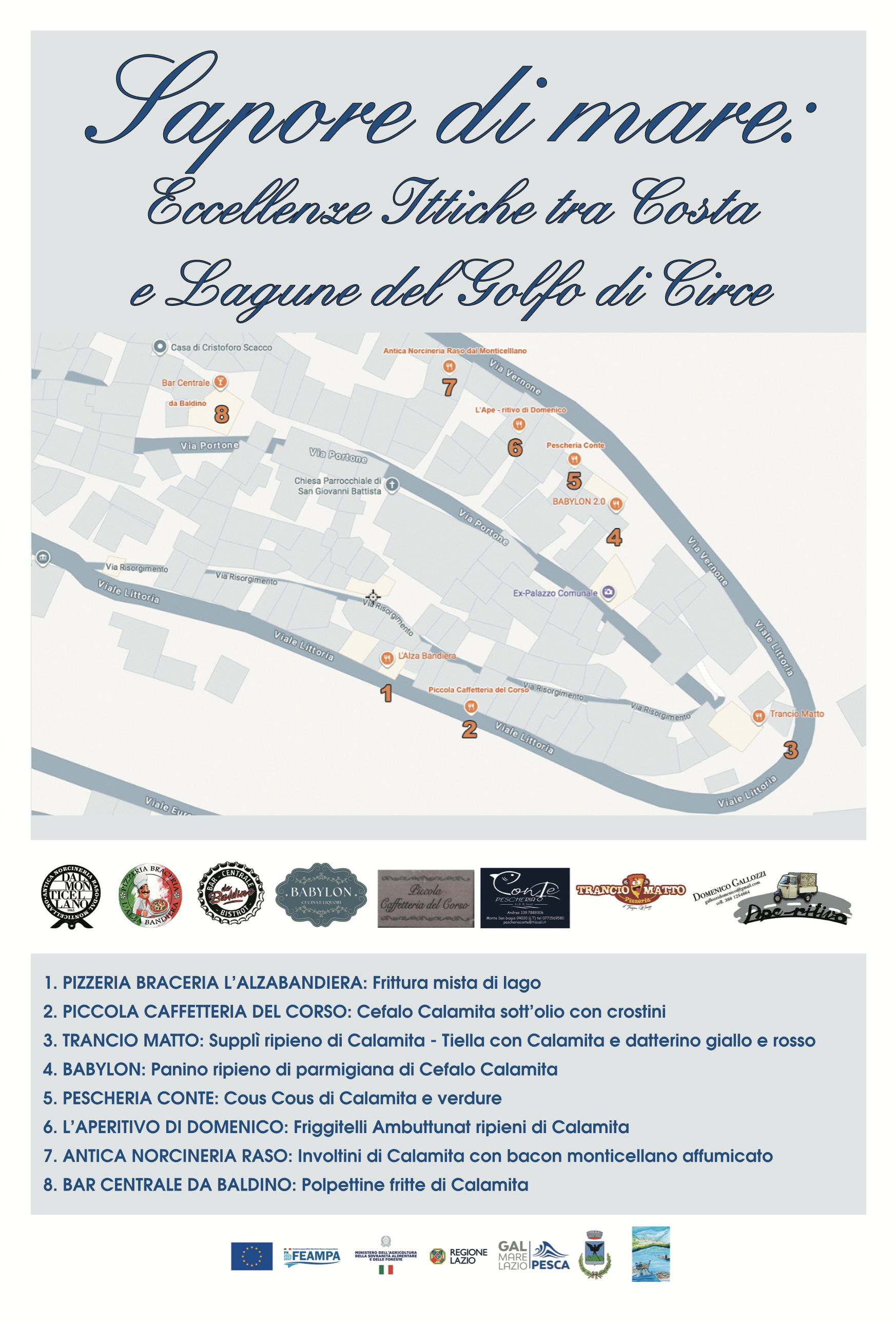 Sapore di Mare - Eccellenze Ittiche tra costa e lagune del Golfo di Circe